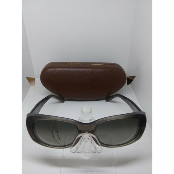 Authentic Maui Jim Smoke Gray Sunglasses MJ 258 w/Maui Jim Case 55-19-140